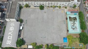 足立入谷小学校プール改修工事