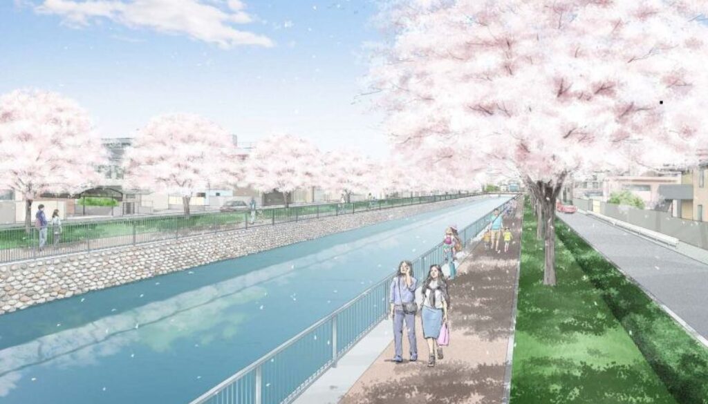 花畑川イメージ図