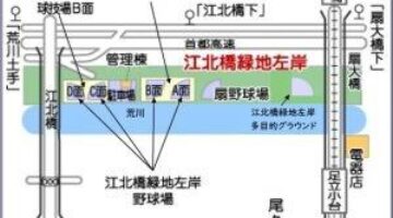 江北橋緑地左岸