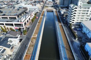 花畑川環境整備 花畑川環境整備